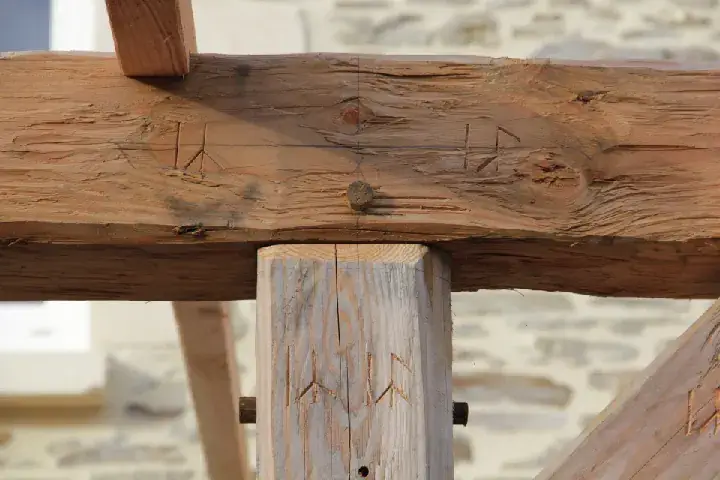 Assemblage de structure de pergola